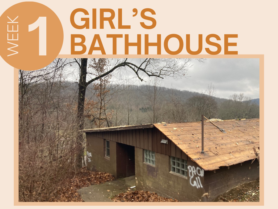 The Girls Bathhouse project is underway!