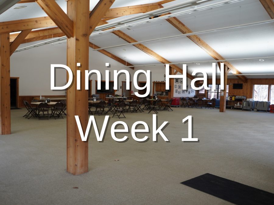 Dining Hall Project Update #1